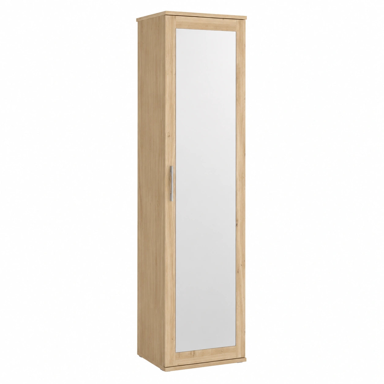 Armoire de Couloir avec Miroir et Étagères, Portes Réversibles
