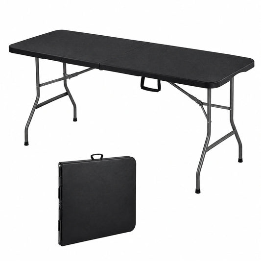 Table pliante rectangulaire 180x74x74 cm pour extérieur