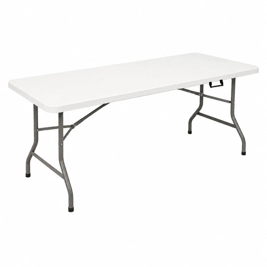 Table rectangulaire pliante 8 places pour intérieur et extérieur