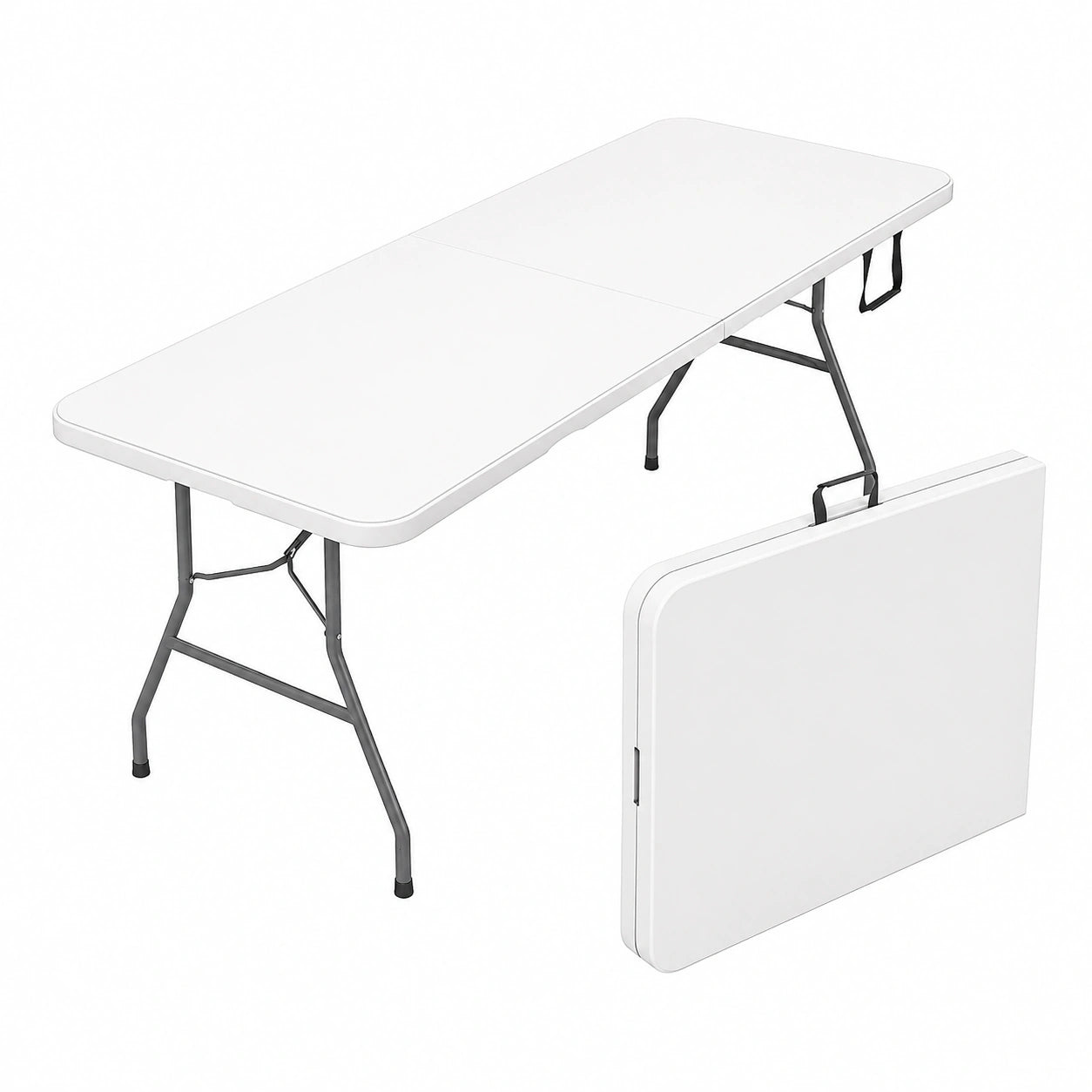 Table pliante rectangulaire 180 cm pour jardin et camping
