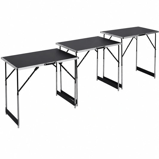 Table de Travail Polyvalente en 3 Parties